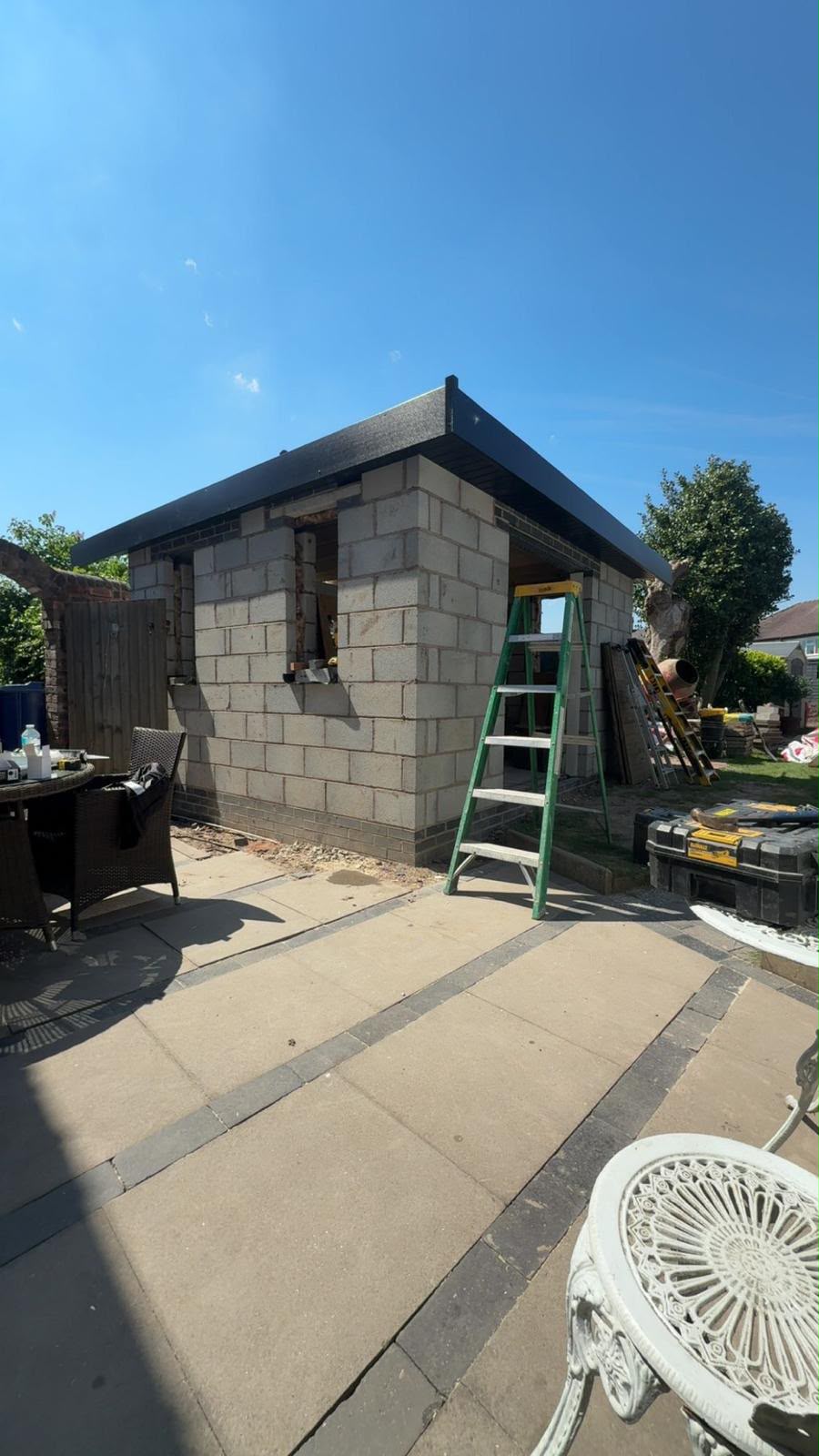 Garden building build phase